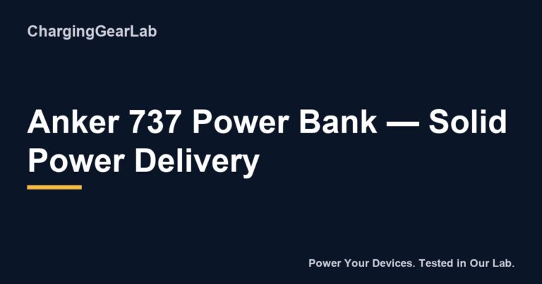 174 Anker 737 Power Bank 24000Mah