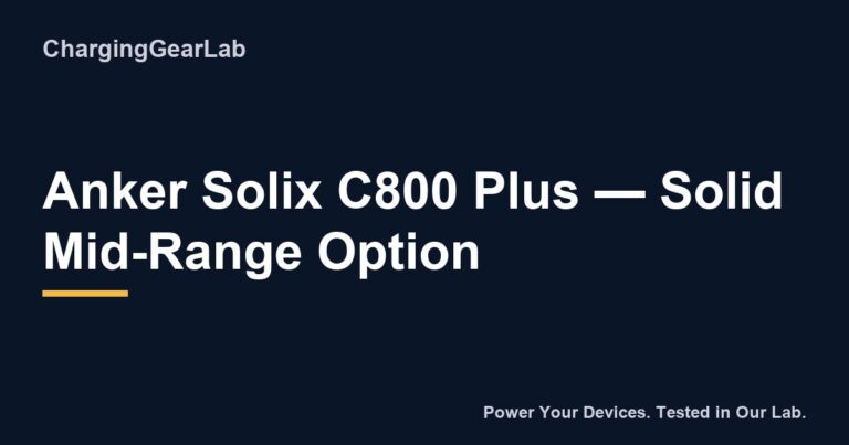 181 Anker Solix C800 Plus Power Station