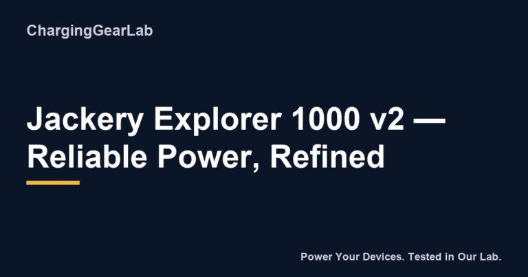 190 Jackery Explorer 1000 V2 Power Station