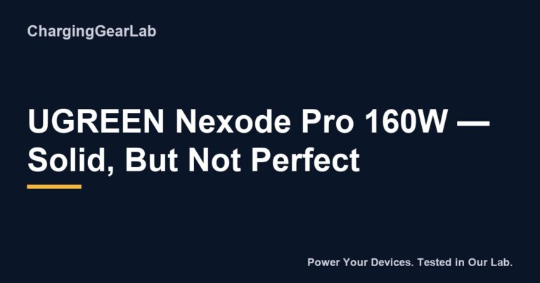 193 Ugreen Nexode Pro 160W Charger