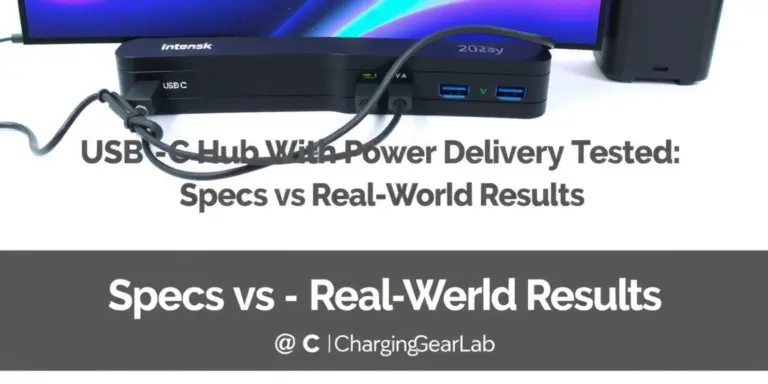 Usb-c Hub With Power Delivery Tested: Specs vs Real-World Results - ChargingGearLab