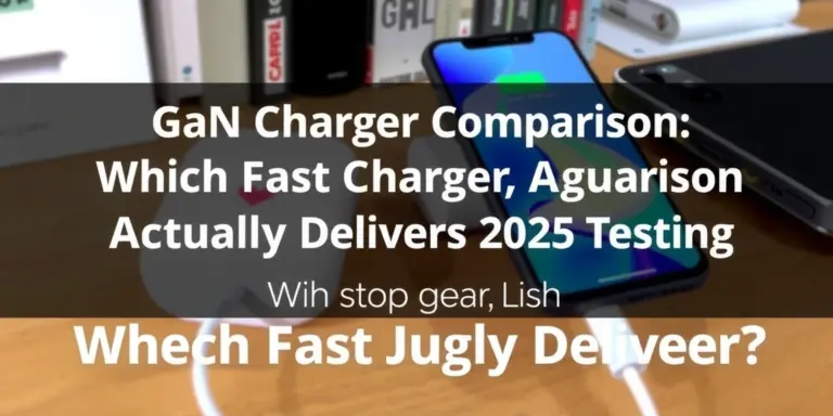GaN Charger Comparison: Which Fast Charger Actually Delivers (2025 Testing Results) - ChargingGearLab