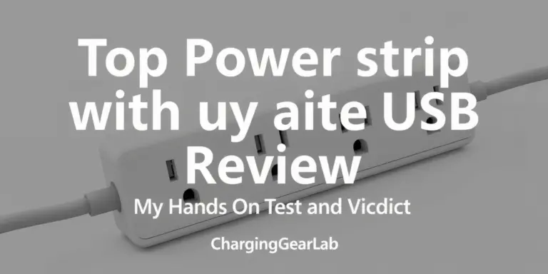 Top Power Strip with USB Review: My Hands-On Test and Verdict - ChargingGearLab