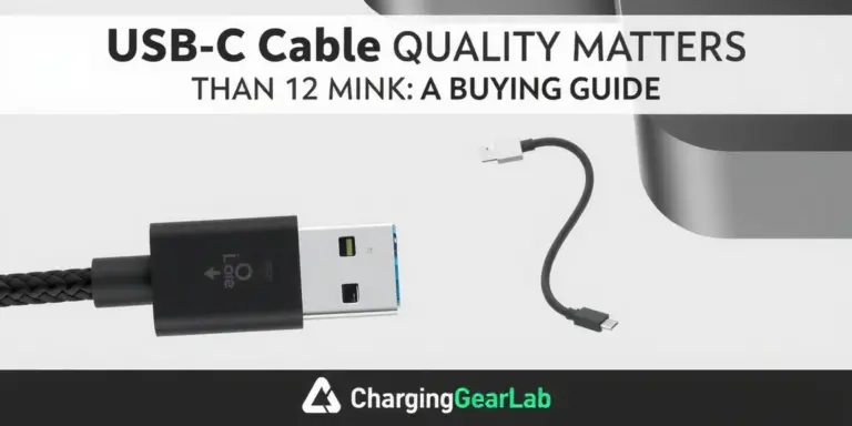 USB-C Cable Quality Matters More Than You Think: A Buying Guide - ChargingGearLab