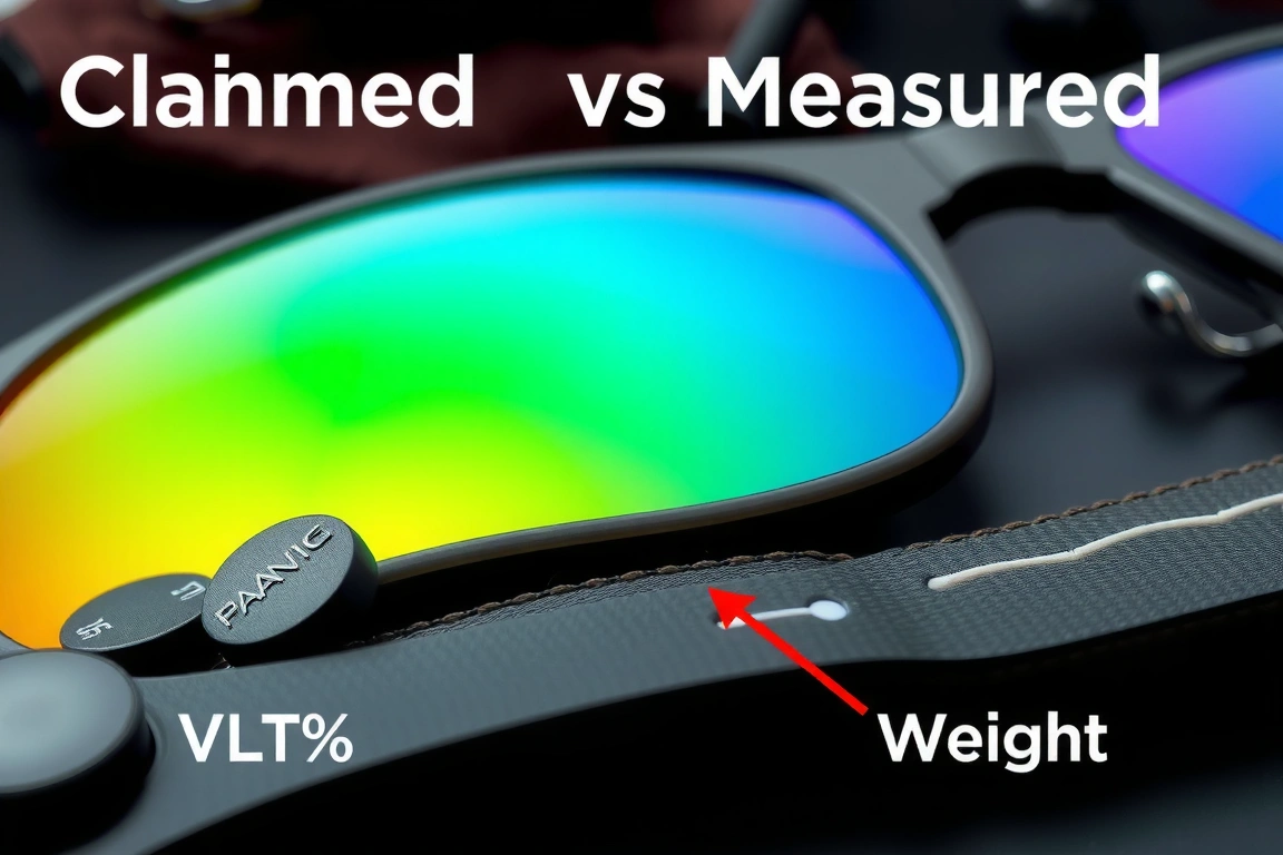 Claimed vs Measured: VLT%, UV Protection, and Weight Under the Loupe — The Best Cycling Sunglasses of 2026